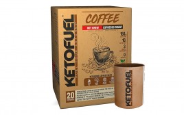 Ketofuel Coffee Hot Brew Espresso Roast  Box  286 grams